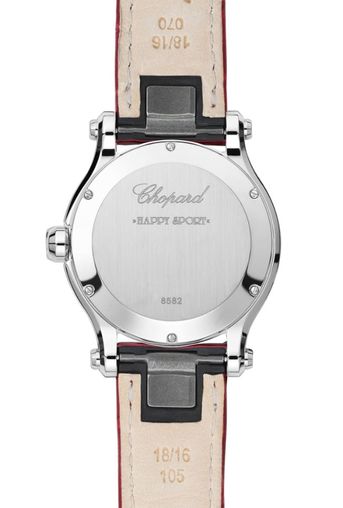 Chopard Happy Sport Stainlees steel & Diamonds Ladies Watch - Premium Luxury Product