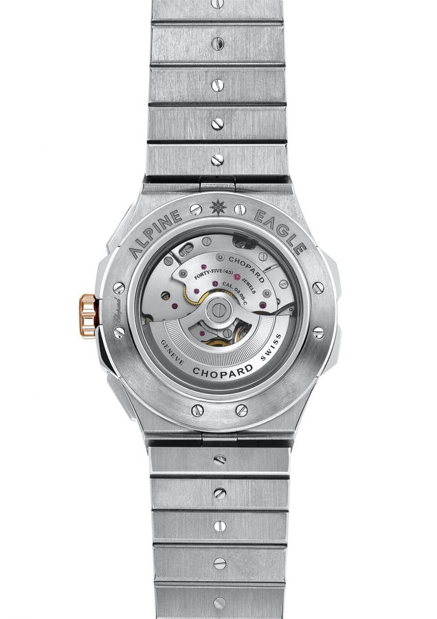 Chopard Alpine Eagle Large XL Chrono Lucent Steel & Ethical Rose Gold  Man's Watch - Premium Luxury Product
