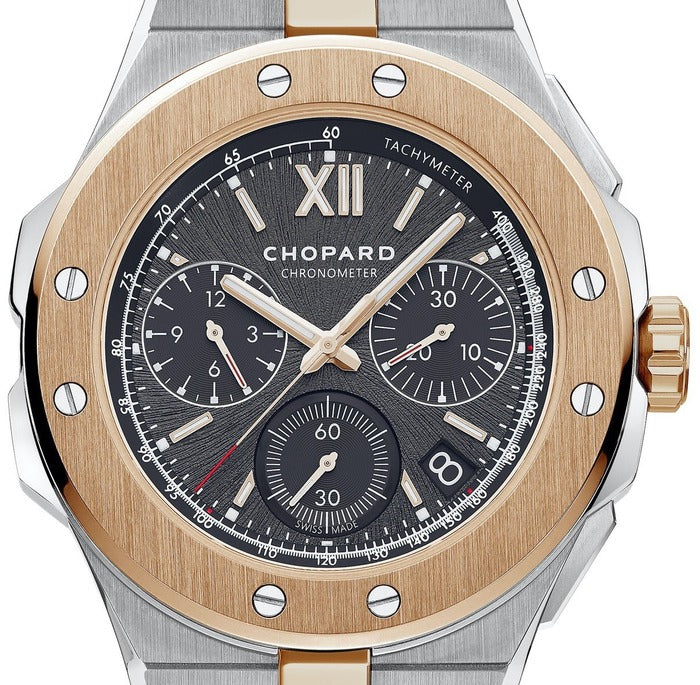 Chopard Alpine Eagle Large XL Chrono Lucent Steel & Ethical Rose Gold  Man's Watch - Premium Luxury Product
