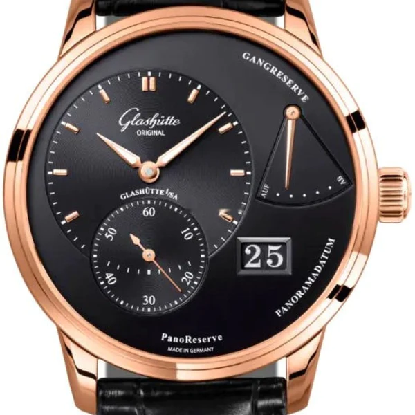 Glashutte Original Pano Reserve Red Gold Men's Watch - Premium Luxury Product
