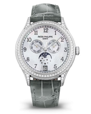 Patek Philippe Complications 38mm 18K White Gold Ladies' Watch