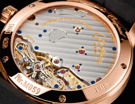 Glashutte Original Pano Reserve Red Gold Men's Watch - Premium Luxury Product