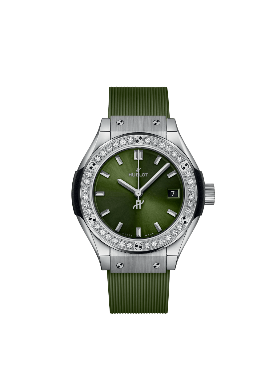Hublot Classic Fusion Titanium & Diamonds Unisex Watch - Premium Luxury Product