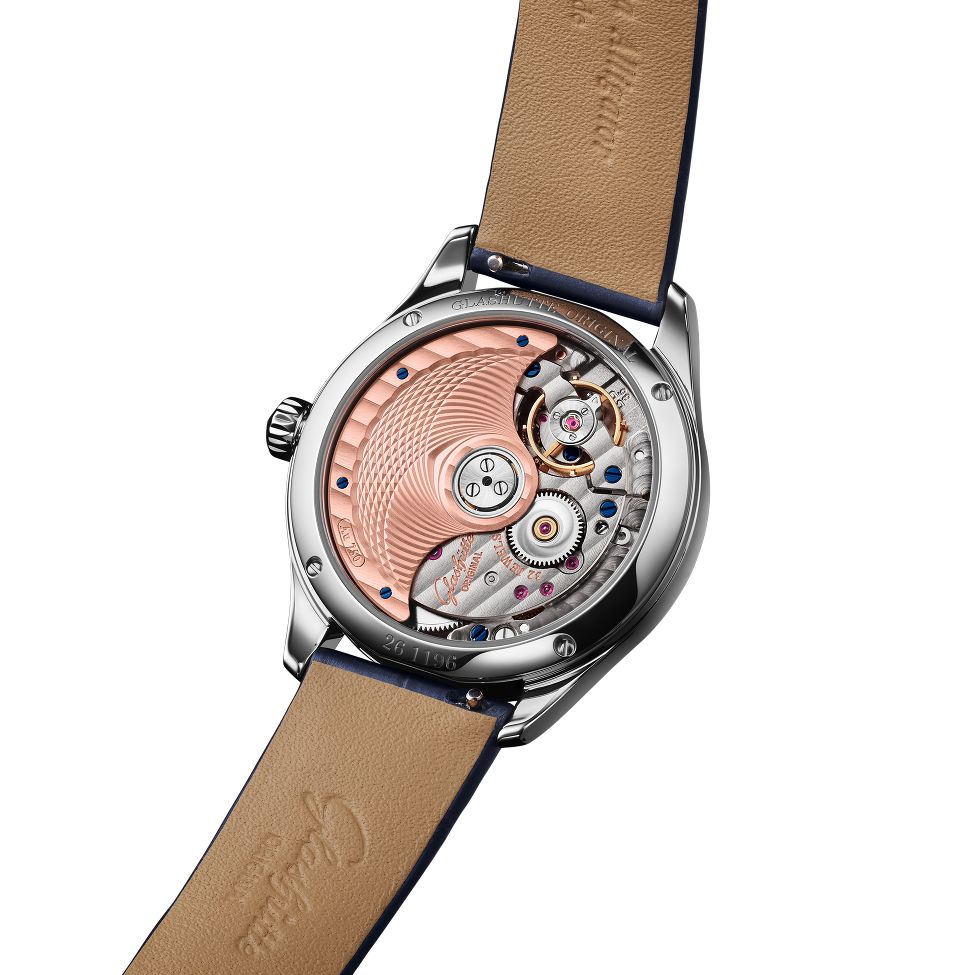 Glashutte Original Serenade Luna Moon Phase Stainless steel & Diamonds Lady's Watch - Premium Luxury Product