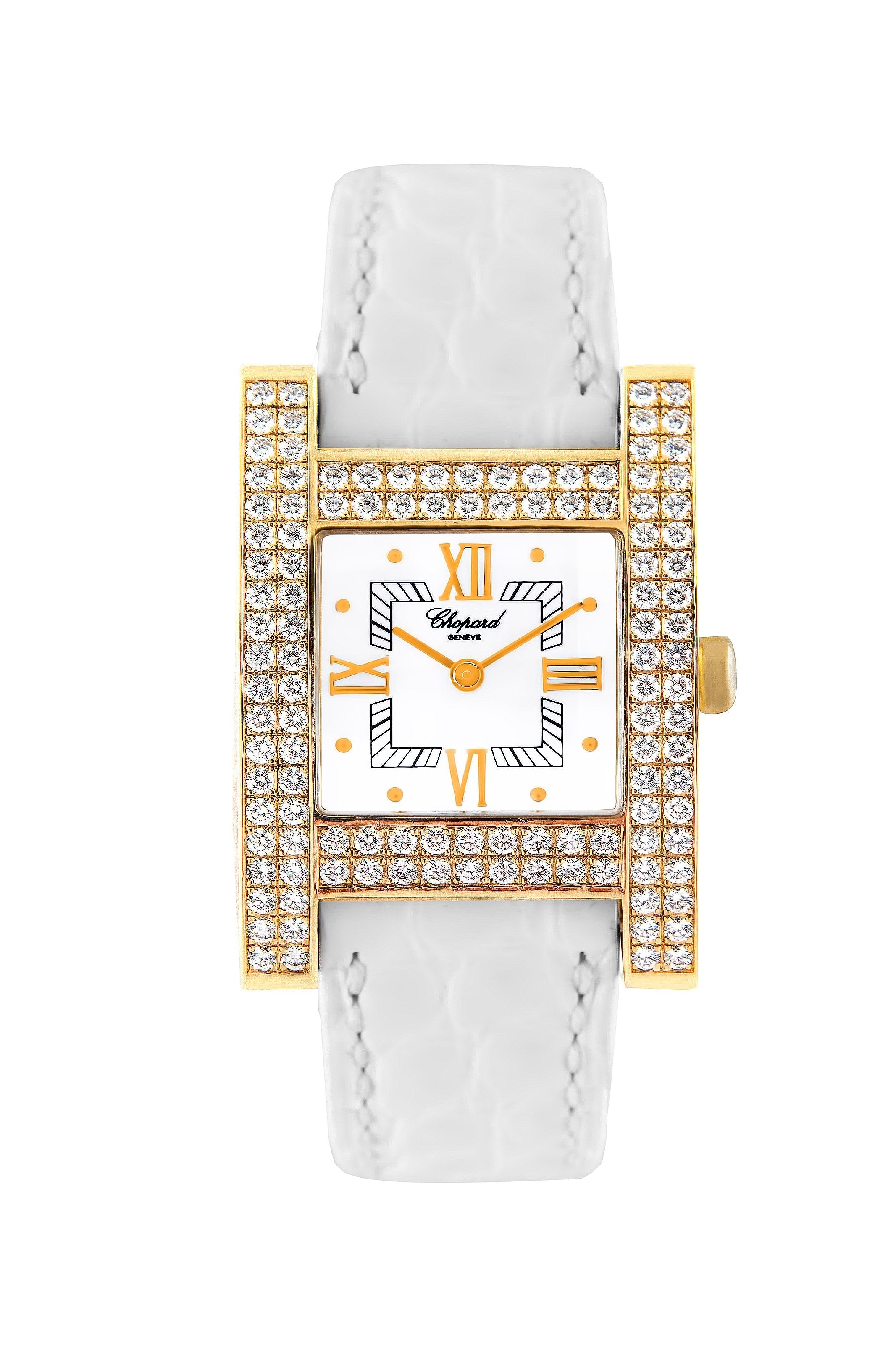 Chopard Your Hour 18K Yellow Gold & Diamonds Lady's Watch - Premium Luxury Product