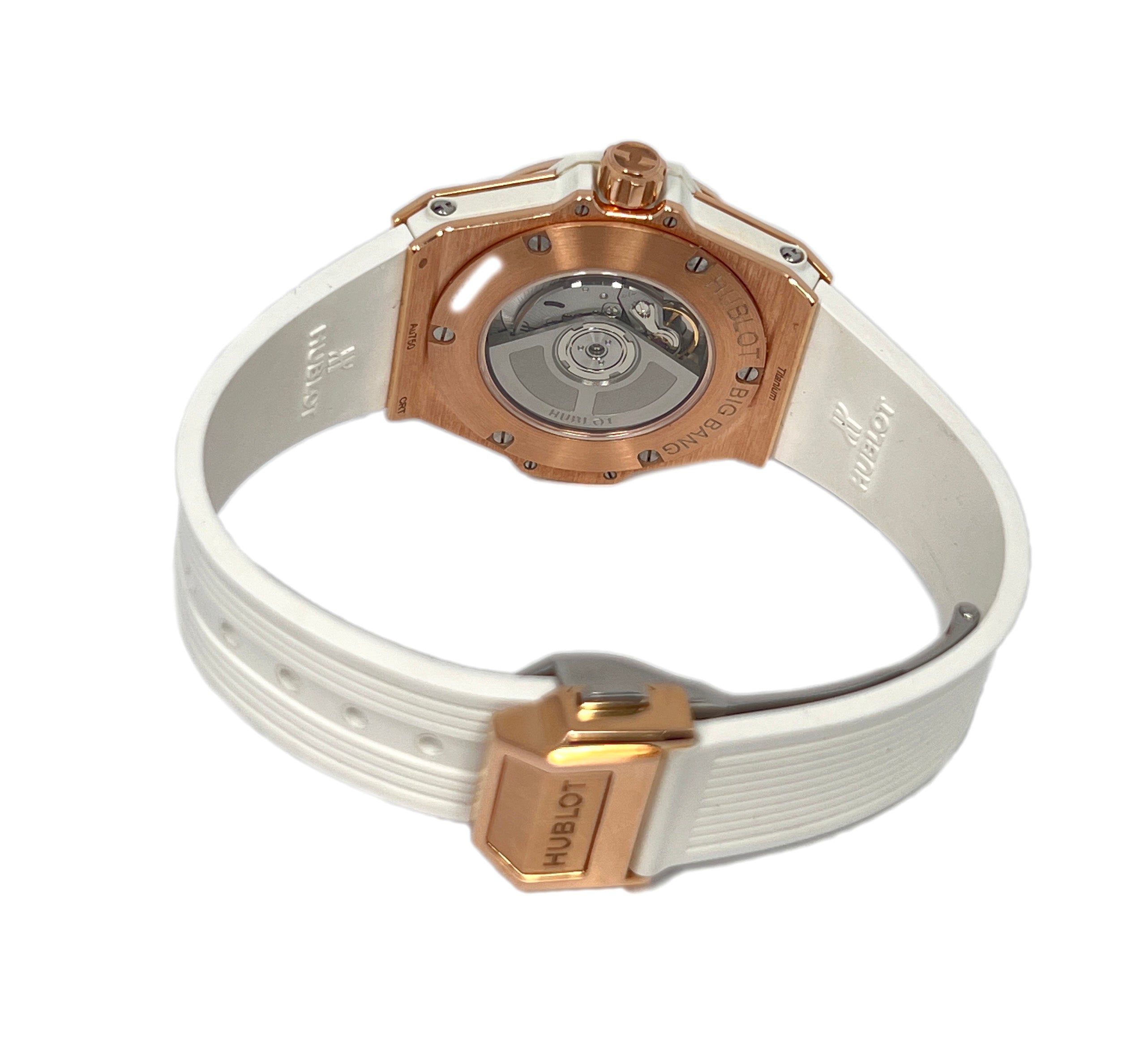 Hublot Big Bang 33mm One Click 18K King Gold & Diamonds Lady's Watch - Premium Luxury Product