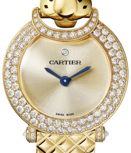 Cartier Panthere de Cartier 18K Yellow Gold & Diamonds Lady's Watch - Premium Luxury Product