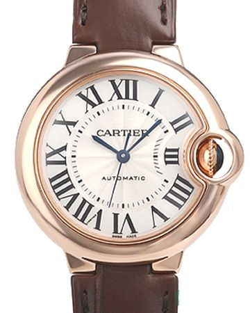 Cartier Ballon Bleu 33mm 18K Rose Gold Ladies Watch - Premium Luxury Product