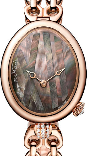 Breguet Reine de Naples 18K Rose Gold & Diamonds Lady's Watch - Premium Luxury Product