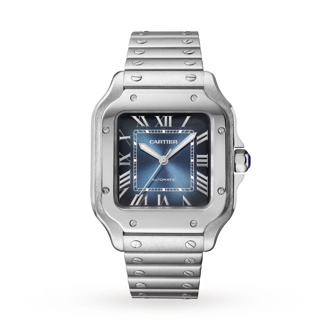 Cartier Santos De Cartier Stainless steel Unisex Watch - Premium Luxury Product