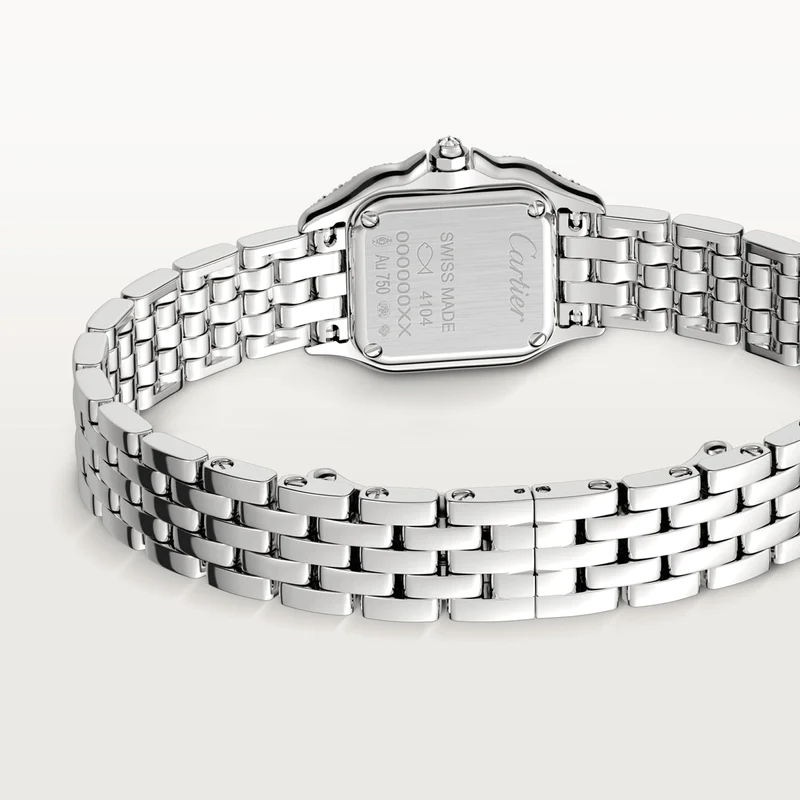 Cartier Panthere de Cartier Rhodiumized White Gold & Diamonds Lady's Watch - Premium Luxury Product