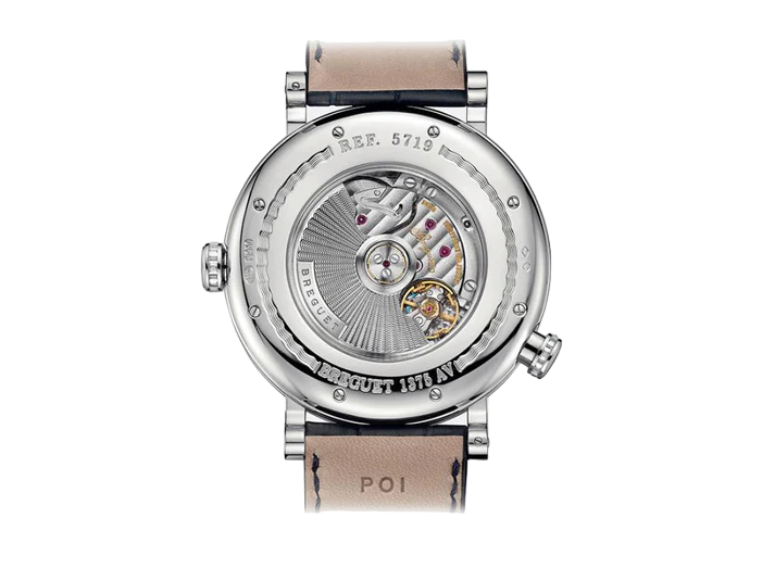 Breguet Classique “Hora Mundi” Europe-Oceania Platinum & Diamonds & Sapphires Men's Watch - Premium Luxury Product