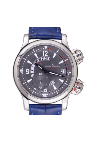 Jaeger-LeCoultre Master Compressor Chronograph 18K White Gold Man's Watch - Premium Luxury Product