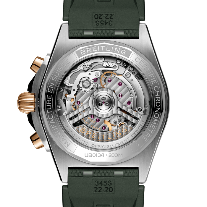 Breitling Chronomat Chronograph  Stainless steel & 18k Red Gold Men's Watch - Premium Luxury Product