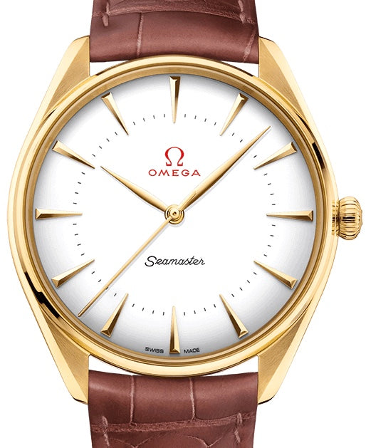 Omega Seamaster Heritage Olympic Official Timekeeper 18K yellow gold Men's Watch - Premium Luxury Product