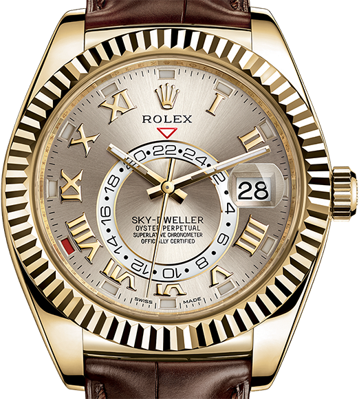 Rolex Sky-Dweller Annual Calendar 18K Yellow Gold Men's Watch