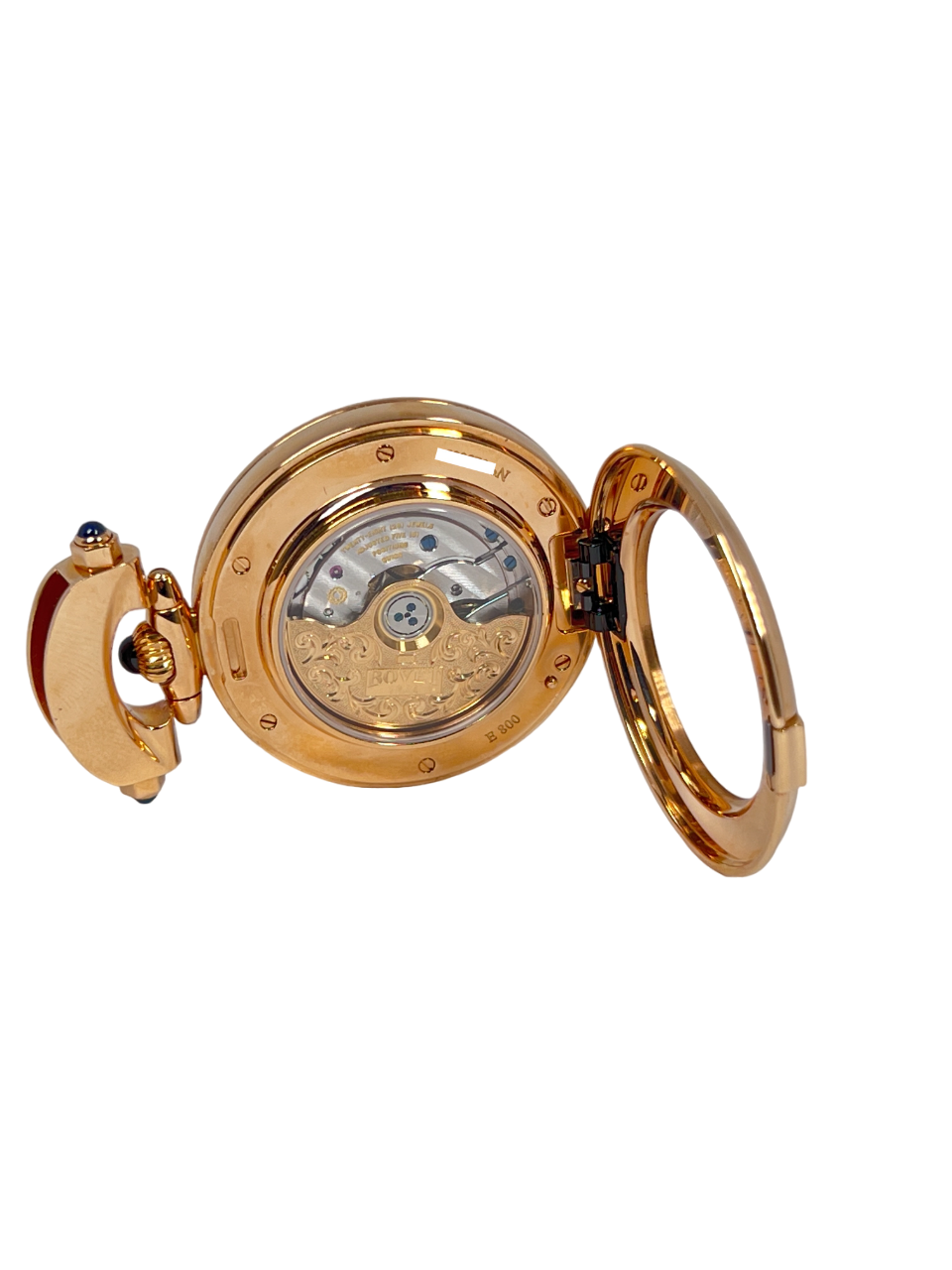 Bovet Fleurier 18k Rose Gold Unisex Watch - Premium Luxury Product