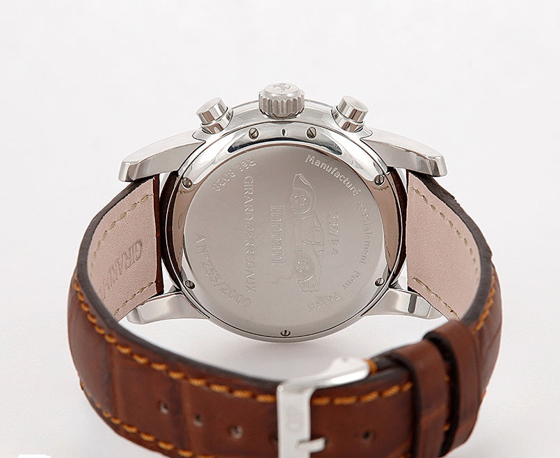 Girard Perregaux Classic Ferrari Chronograph Stainless steel  Mens Watch - Premium Luxury Product
