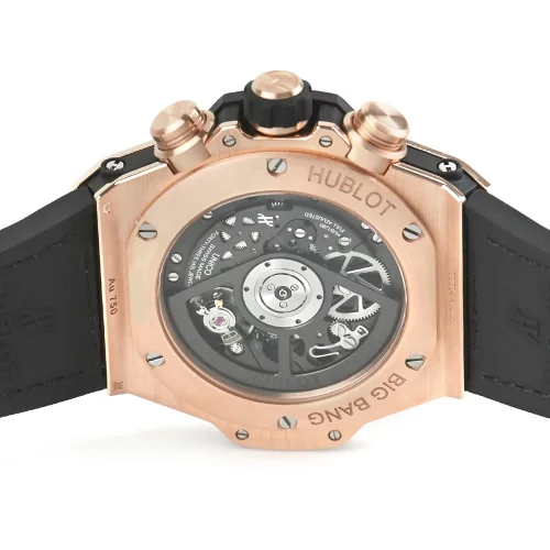 Hublot Big Bang Unico 18K King Gold & Black Ceramic Men's Watch - Premium Luxury Product