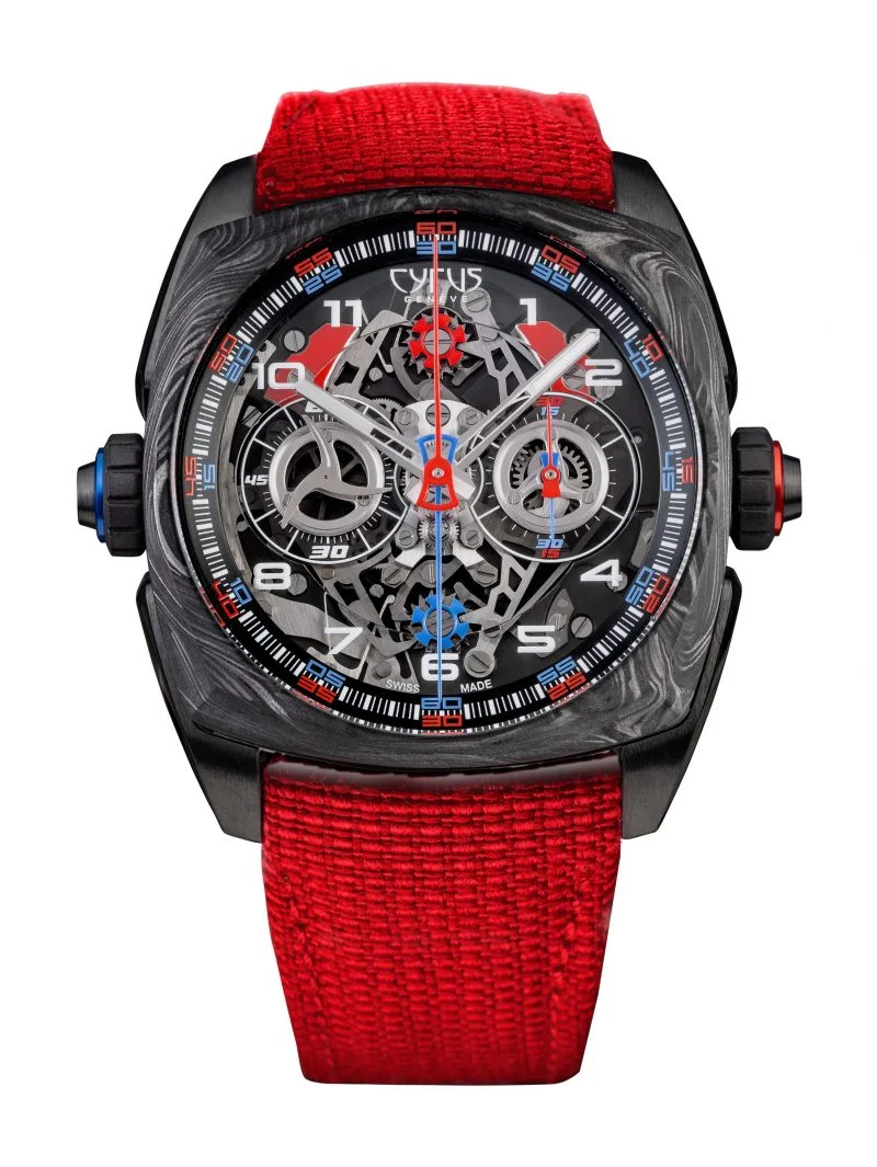 Cyrus Klepcys Dice Racing Black DLC Titanium & Carbon Fiber Men's Watch - Premium Luxury Product