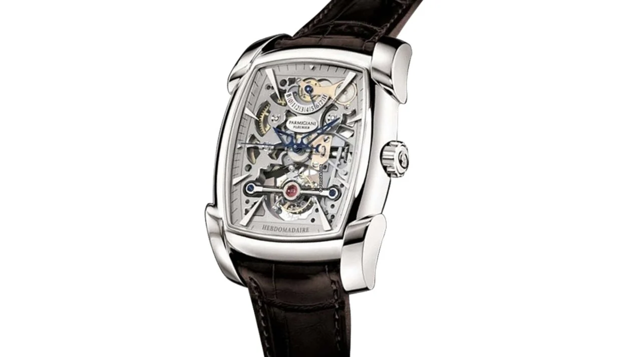 Parmigiani Fleurier Kalpa XL 30 Seconds Tourbillon Chiaroscuro Platinum Men`s Watch