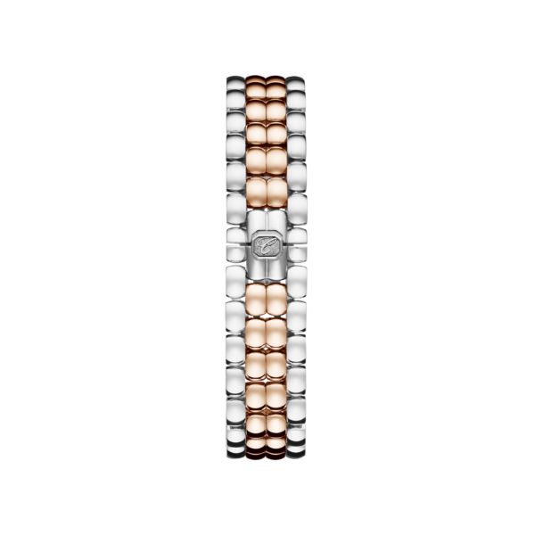 Chopard Happy Sport Oval Stainless Steel and Ethical Rose Gold & Diamonds Ladies Watch - Premium Luxury Product