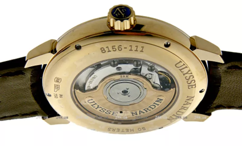 Ulysse Nardin San Marco Classico 18K Rose Gold Men's Watch