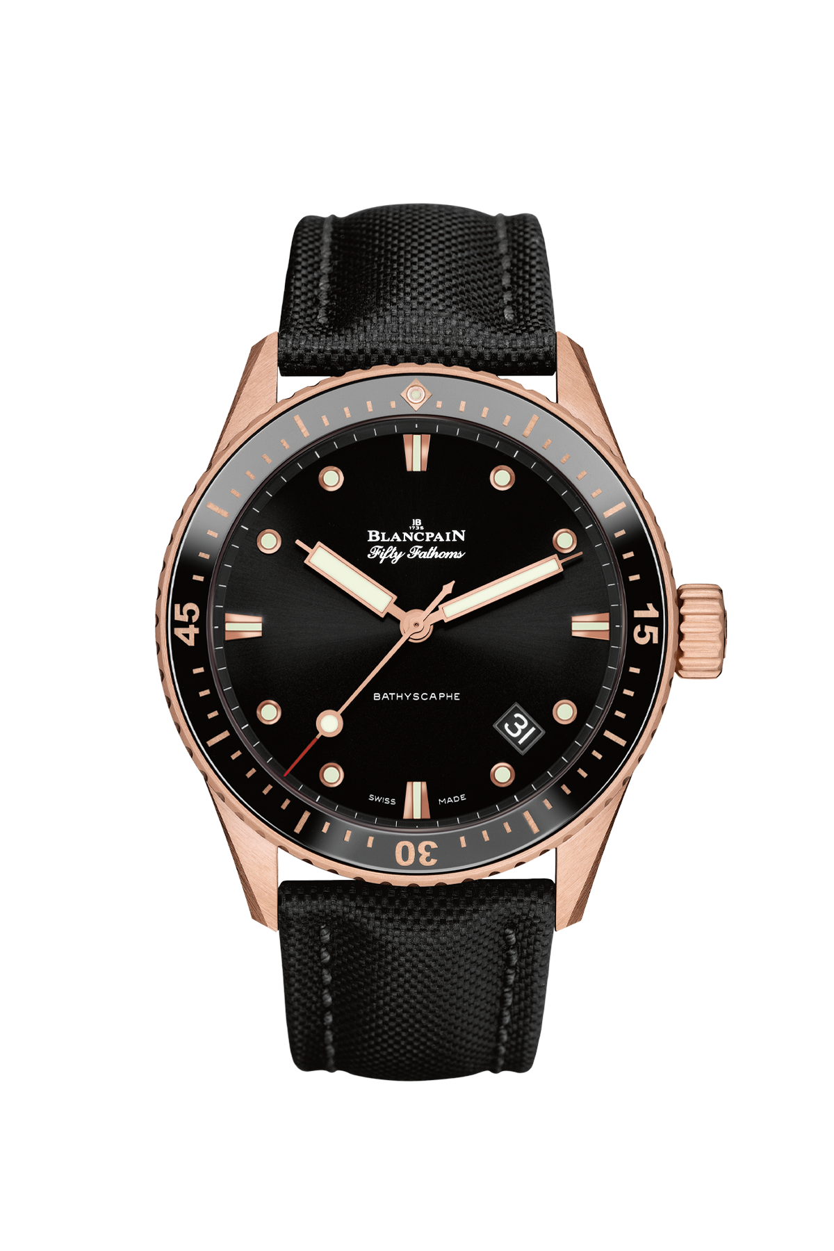 Blancpain Fifty Fathoms Bathyscaphe 5000 36S30 B52A - Premium Luxury Product