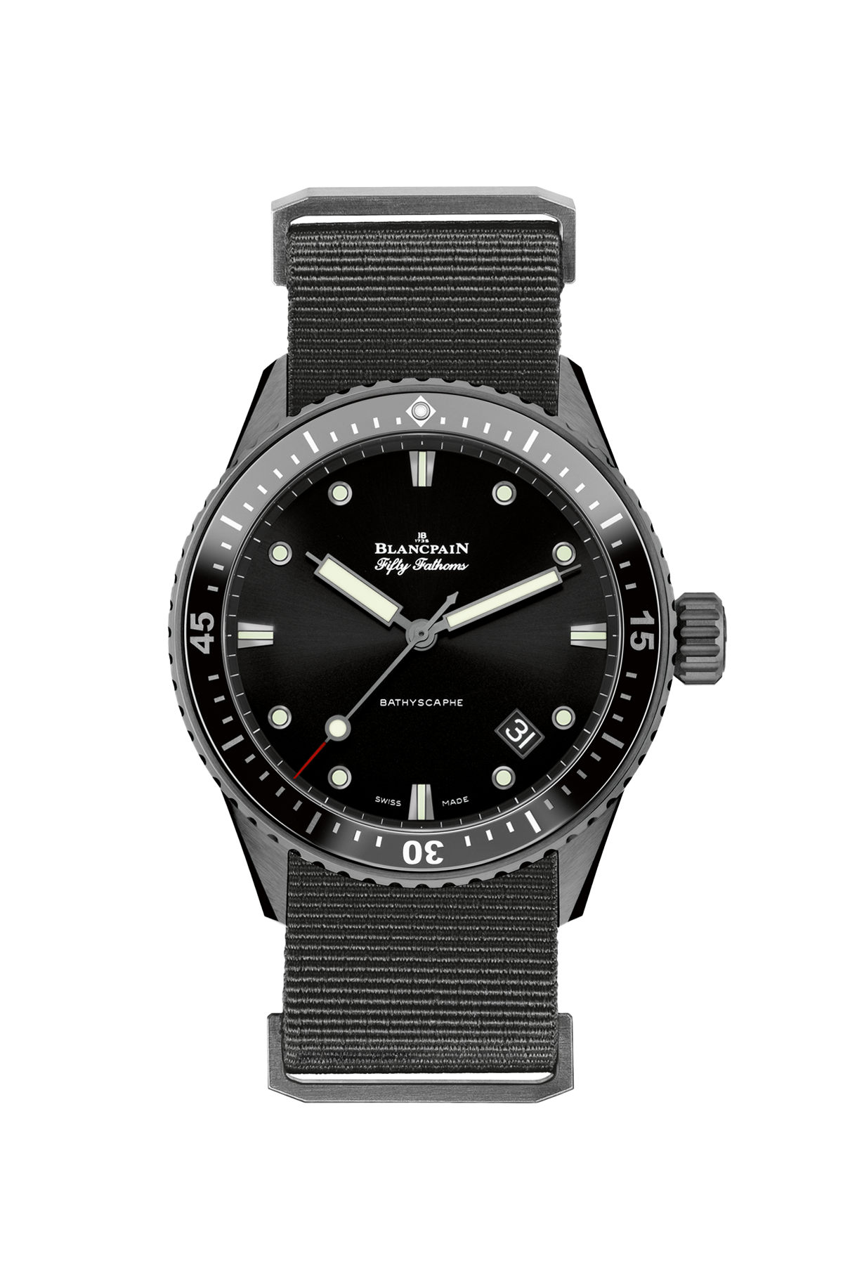 Blancpain Fifty Fathoms Bathyscaphe 5000 0130 NABA - Premium Luxury Product