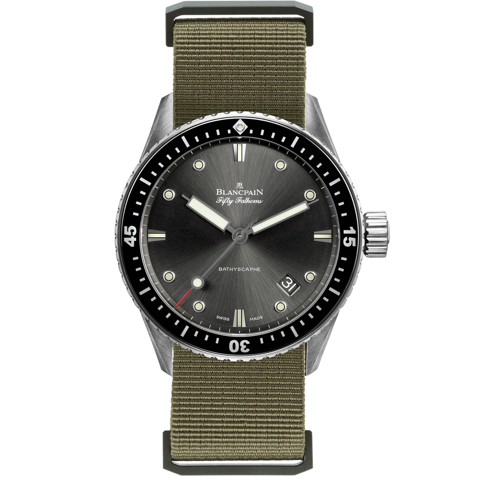 Blancpain Fifty Fathoms Bathyscaphe 5000 1110 NAKA - Premium Luxury Product