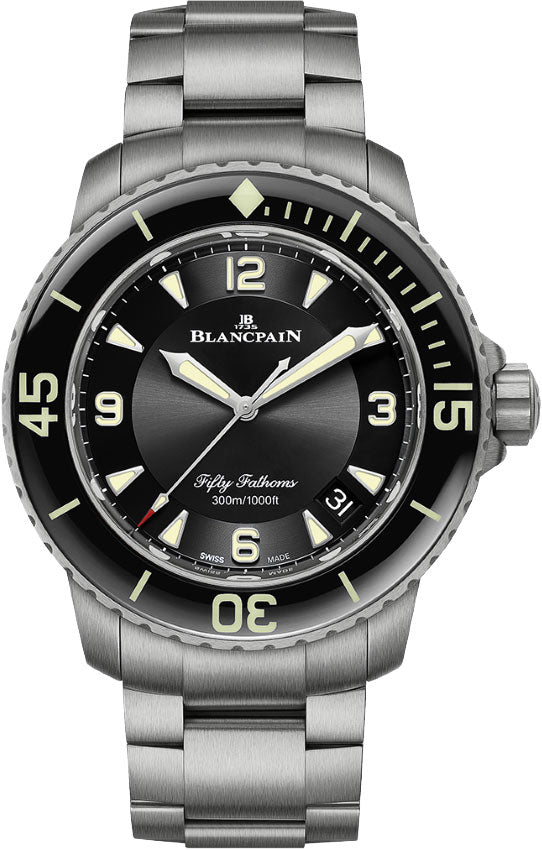 Blancpain Fifty Fathoms Titanium Men's Watch - Premium Luxury Product