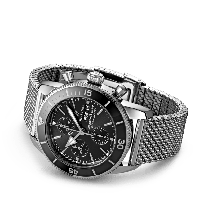 Breitling Superocean Heritage Chronograph 44 Stainless Steel Men's Watch - Premium Luxury Product