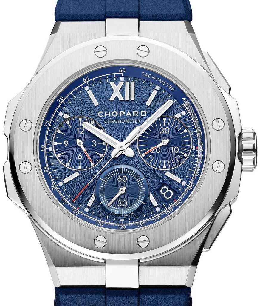 Chopard Alpine Eagle XL Chrono Stainless steel Men`s Watch - Premium Luxury Product