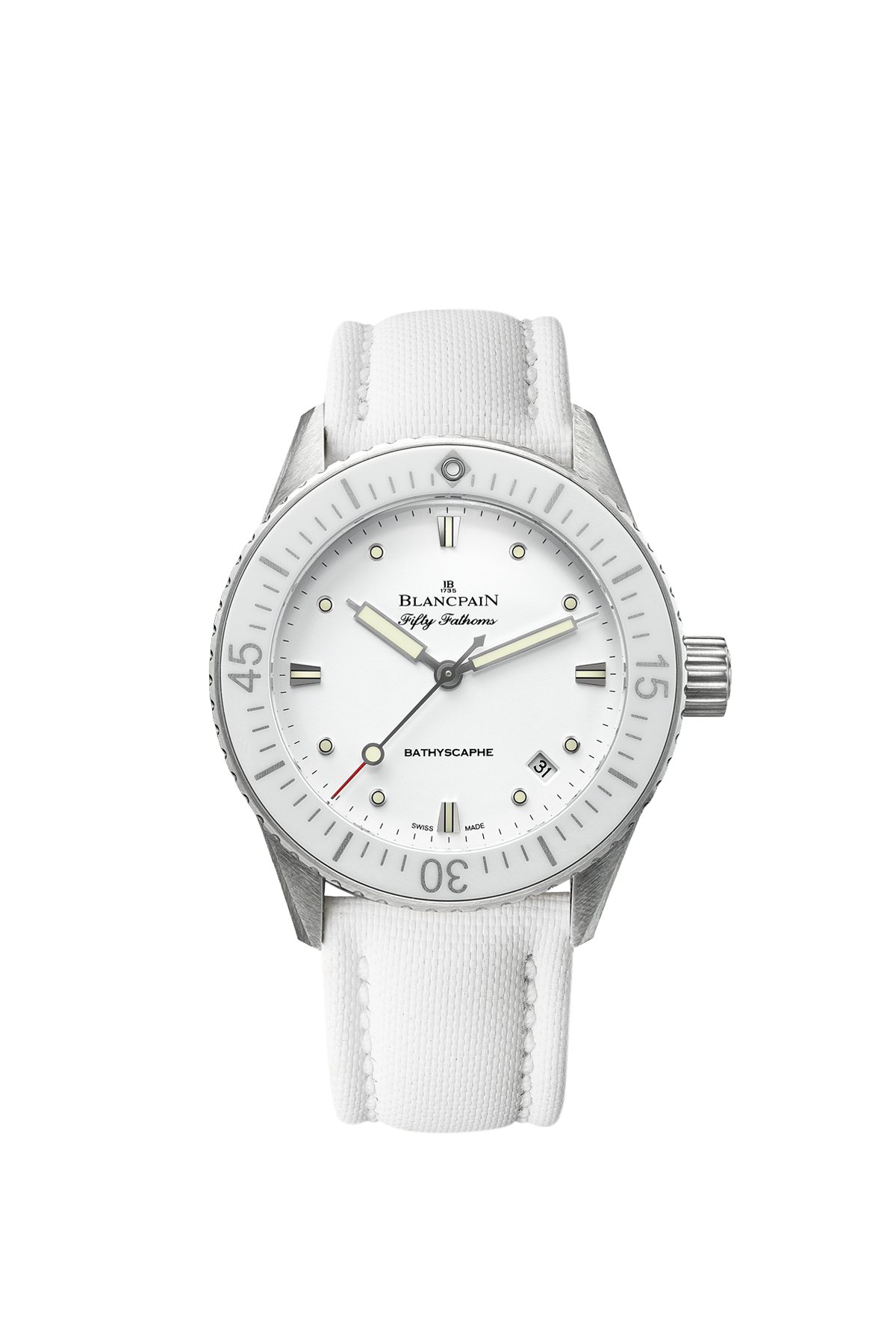 Blancpain Fifty Fathoms Bathyscaphe 5100 1127 W52A - Premium Luxury Product