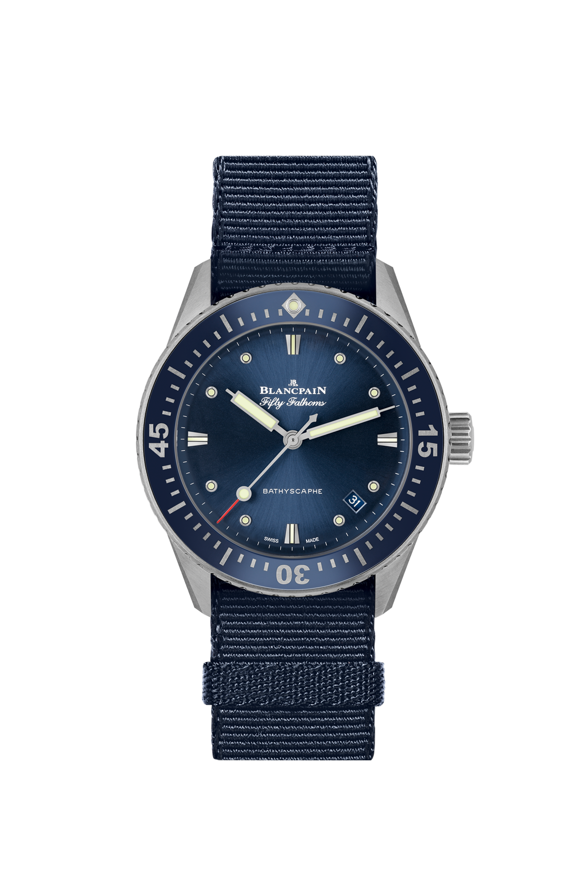 Blancpain Fifty Fathoms Bathyscaphe 5100 1140 NAOA - Premium Luxury Product