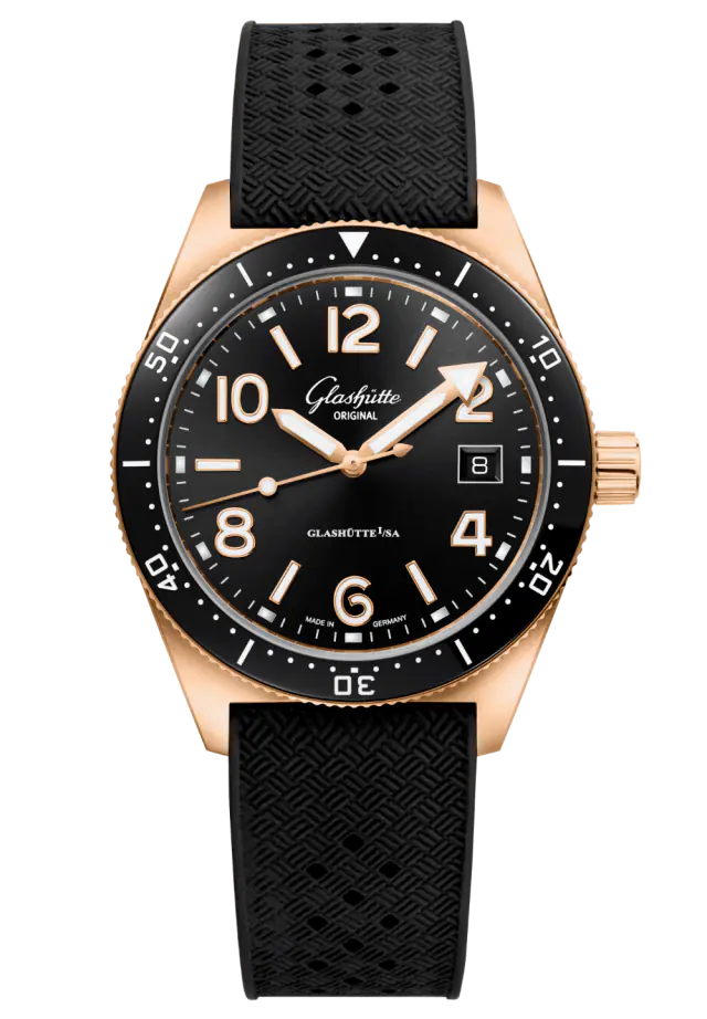 Glashutte Original Spezialist SeaQ Red Gold Men's Watch - Premium Luxury Product