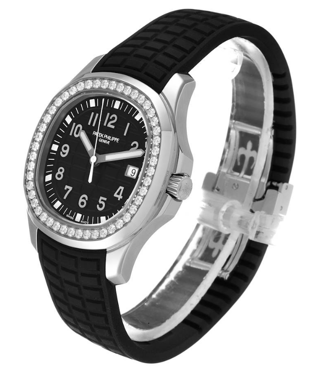 Patek Philippe Aquanaut Stainless Steel & Diamonds Ladies Watch
