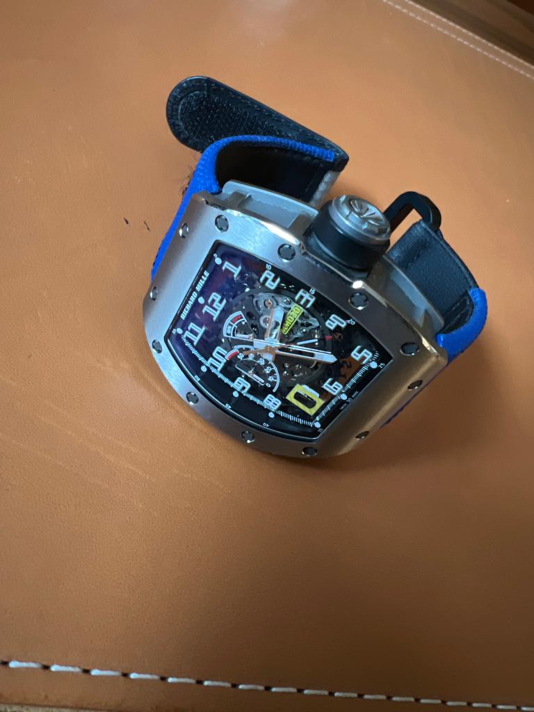 Richard Mille RM030 Titanium Skeleton with Declutchable Rotor Men's Watch