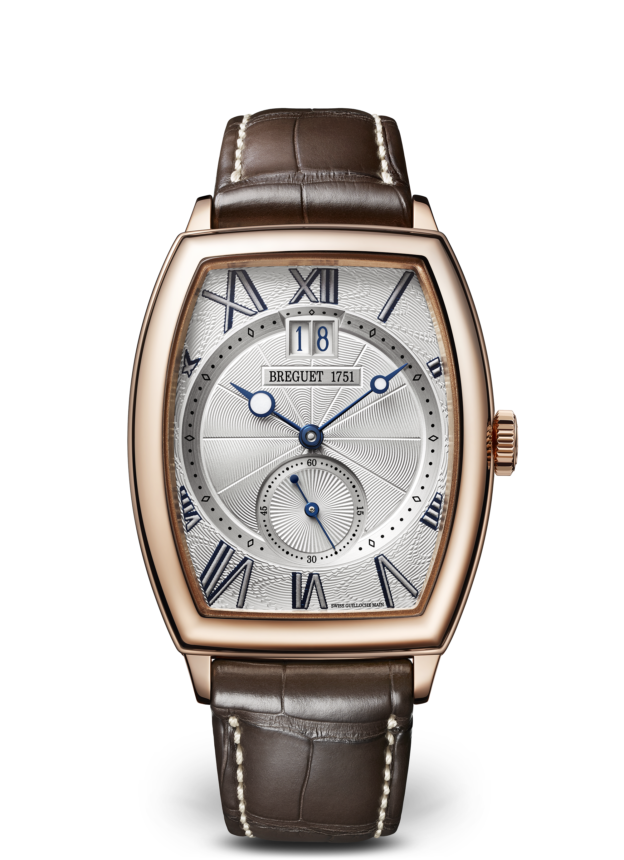 Breguet Héritage 5410 Big Date 18K Rose Gold Men's Watch - Premium Luxury Product