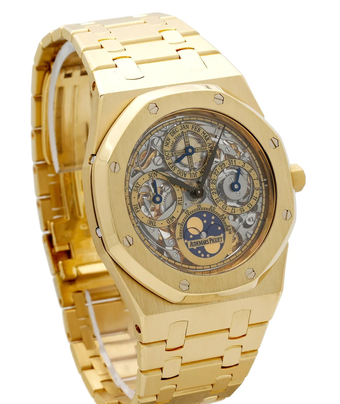 Audemars Piguet Royal Oak Perpetual Calendar Skeleton Dial Man's Watch - Premium Luxury Product