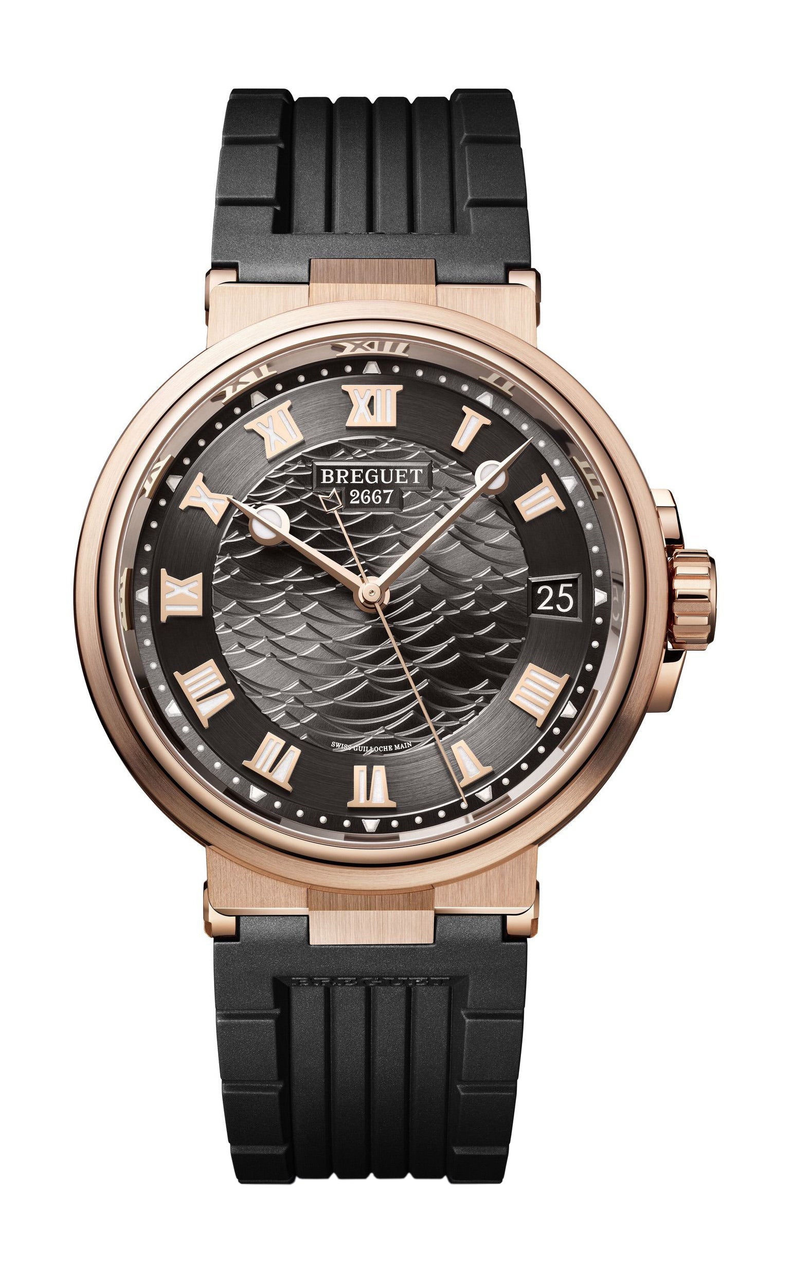 Breguet Marine 5517 18K Rose Gold Men's Watch - Premium Luxury Product