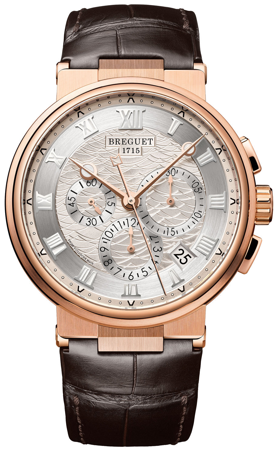 Breguet Marine 5527 Chronograph 18K Rose Gold - Premium Luxury Product