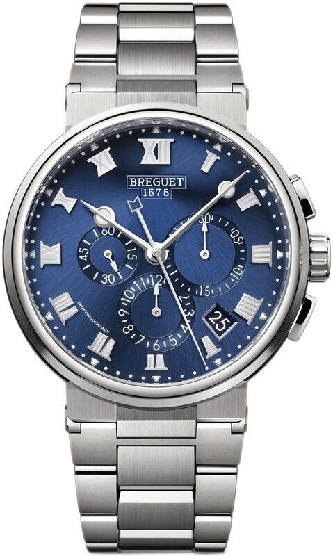 Breguet Marine 5527 Chronograph Titanium Men's Watch - Premium Luxury Product