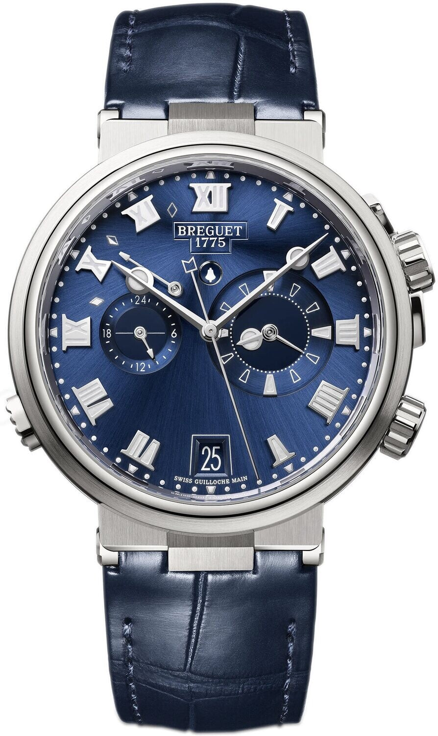 Breguet Marine 5547 Marine Alarme Musicale Titanium Men's Watch - Premium Luxury Product