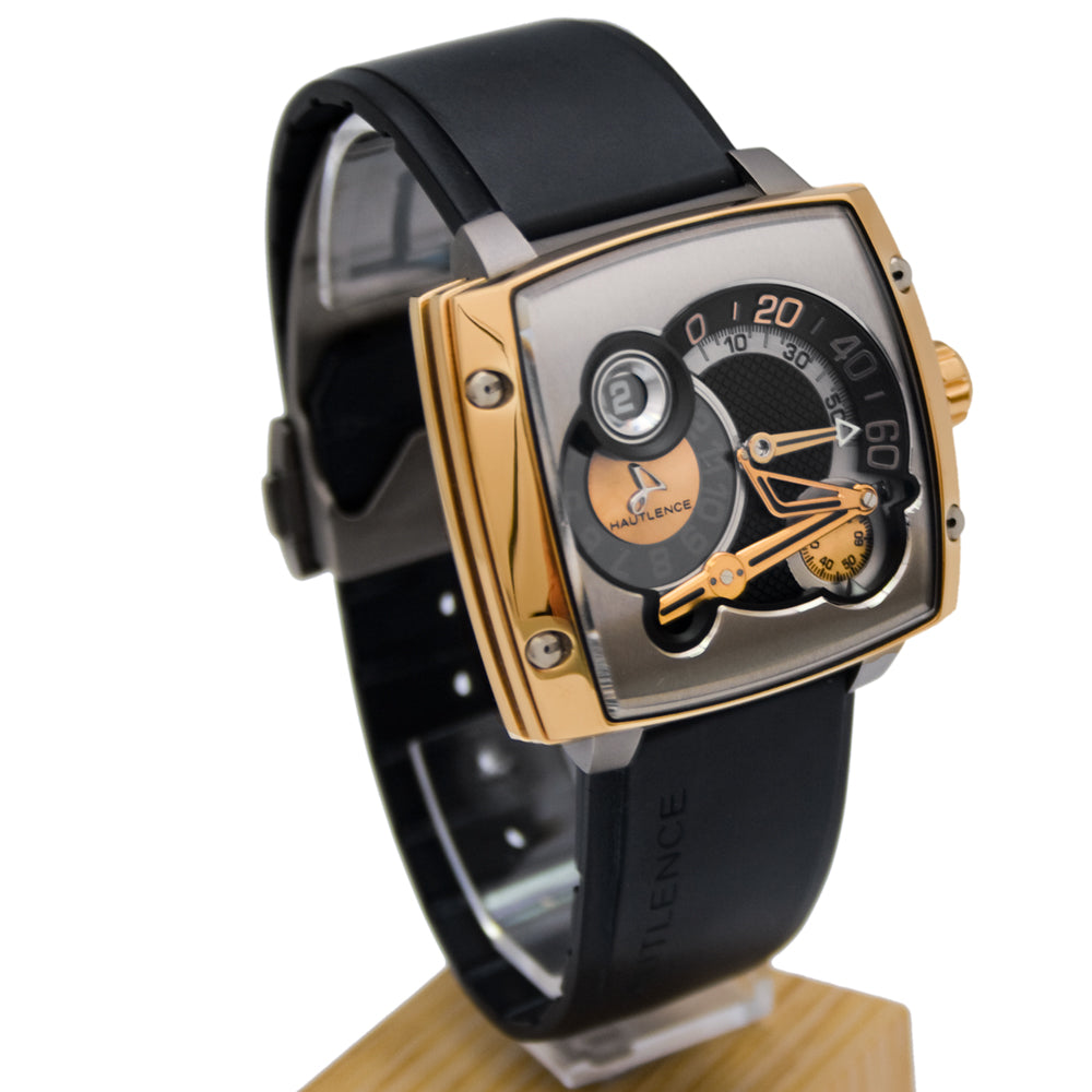 Hautlence 18K Rose Gold Mens Watch