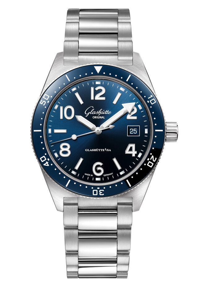 Glashutte Original Spezialist SeaQ Stainless steel Men's Watch - Premium Luxury Product