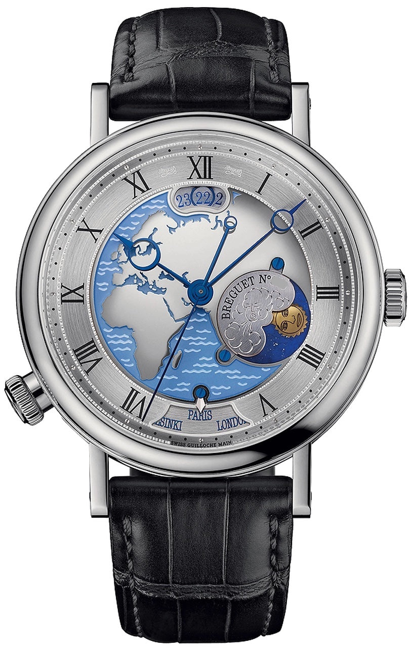 Breguet Hora Mundi 5717 Platinum Men's Watch - Premium Luxury Product
