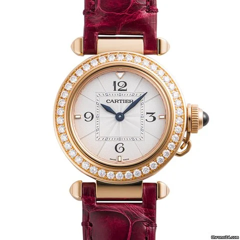 Cartier Pasha 30 mm Rose Gold & Diamonds Lady's Watch - Premium Luxury Product