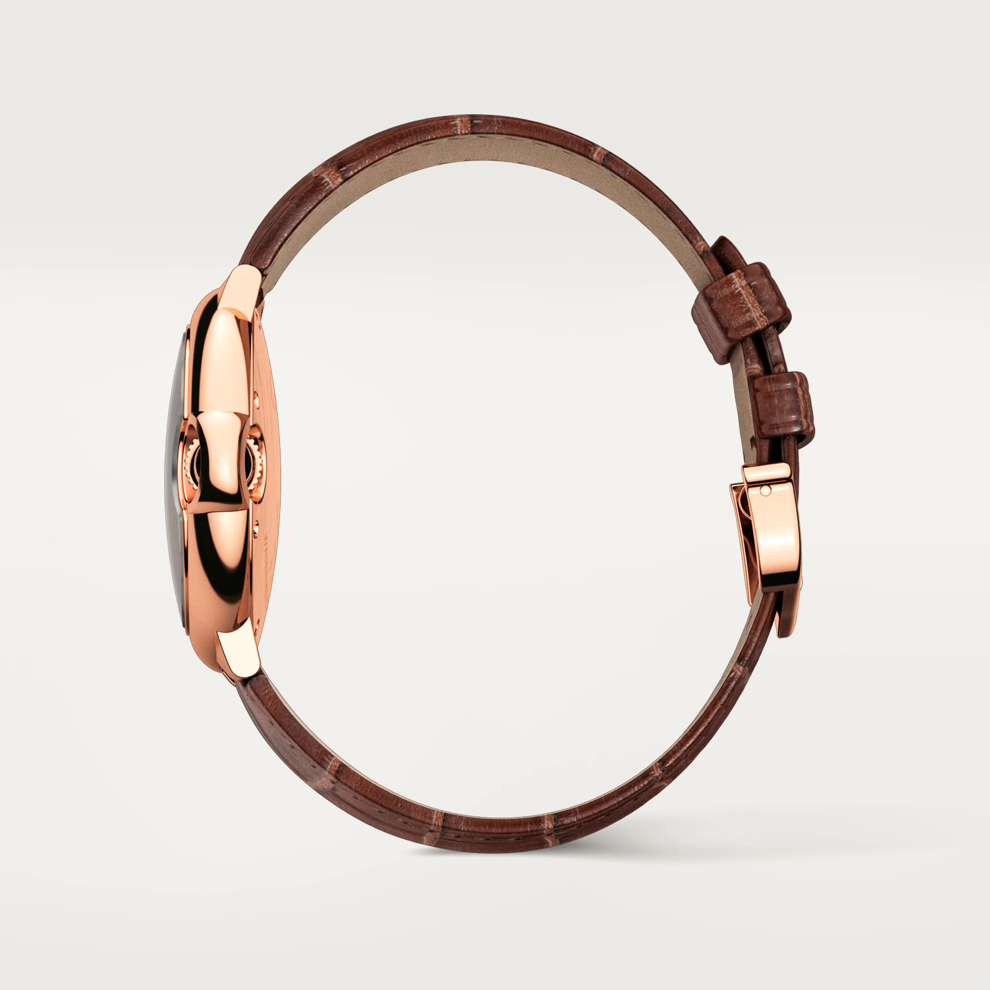 Cartier Ballon Bleu 18K Rose Gold Unisex Watch - Premium Luxury Product