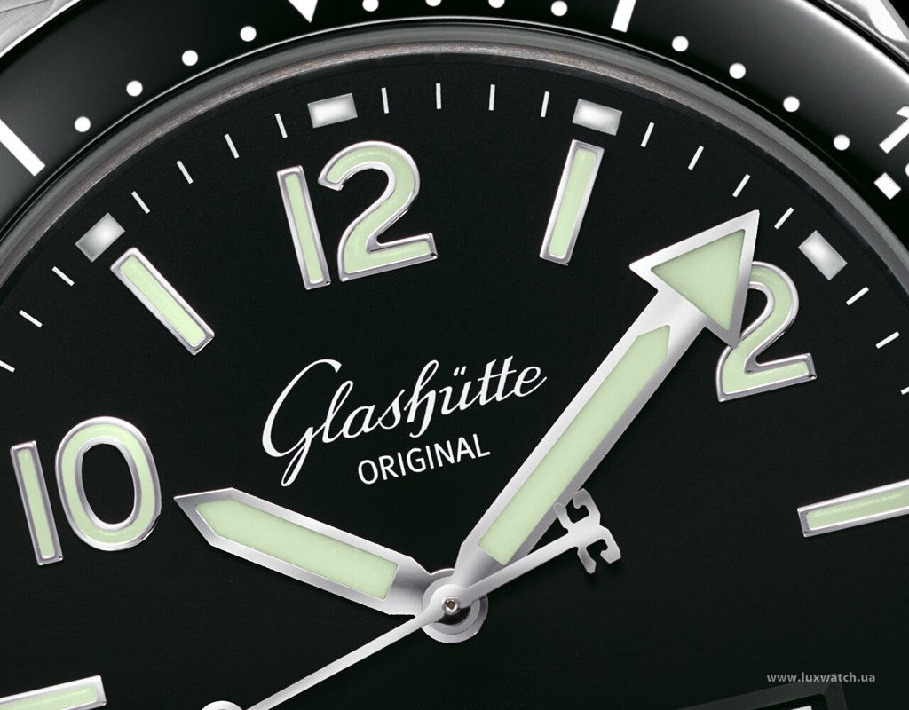 Glashutte Original Spezialist SeaQ Panorama Date Stainless steel Men's Watch - Premium Luxury Product